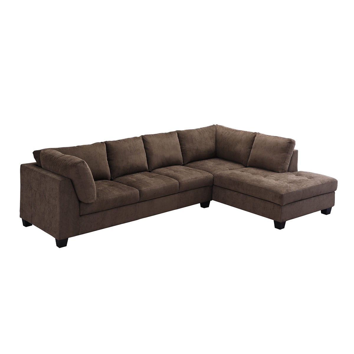 SOFA SECCIONAL DERECHO RIPLEY HOME PIRLO CAFE 5C - 5