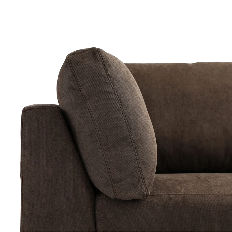 SOFA SECCIONAL DERECHO RIPLEY HOME PIRLO CAFE 5C - 7
