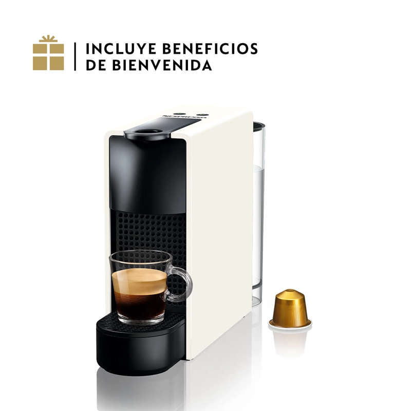 CAFETERA NESPRESSO CÁPSULA ESSENZA MINI C30 BLANCO - 1