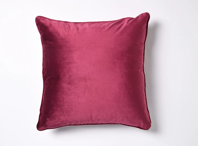 COJIN RIPLEY HOME VELVET 45 X 45 CM ROJO - 1
