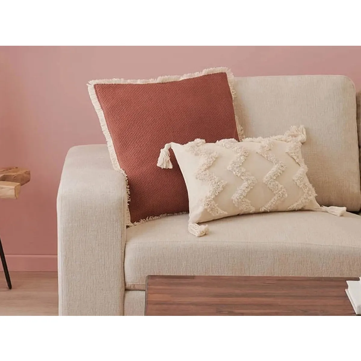 SOFÁ RIPLEY HOME PLOT 2 CUERPOS BEIGE - 7