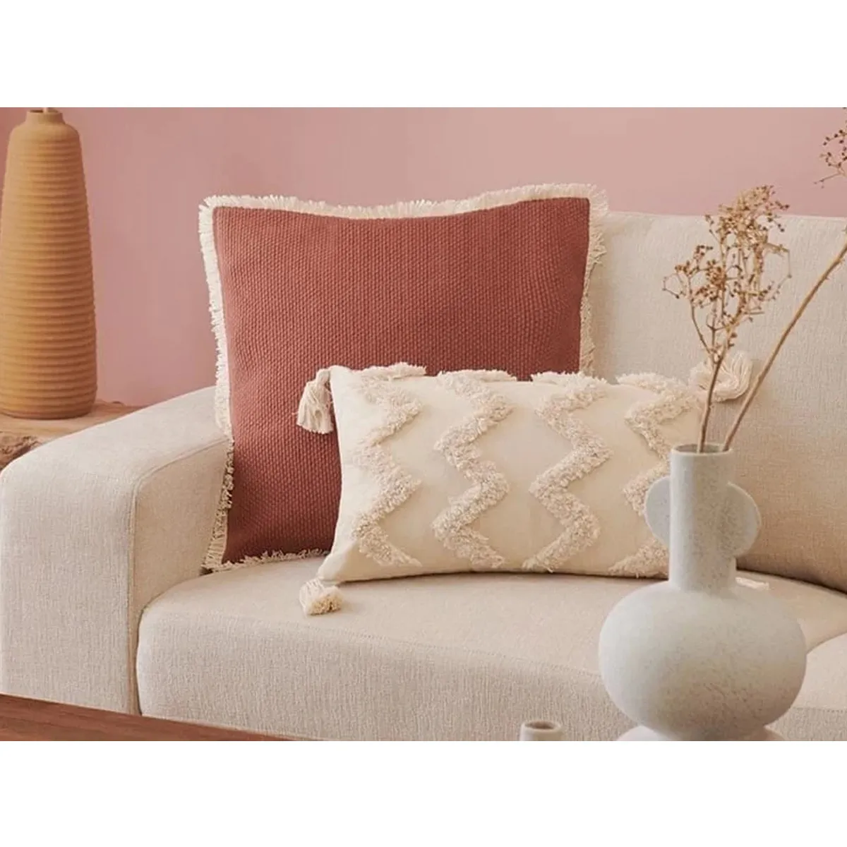SOFÁ RIPLEY HOME PLOT 2 CUERPOS BEIGE - 8