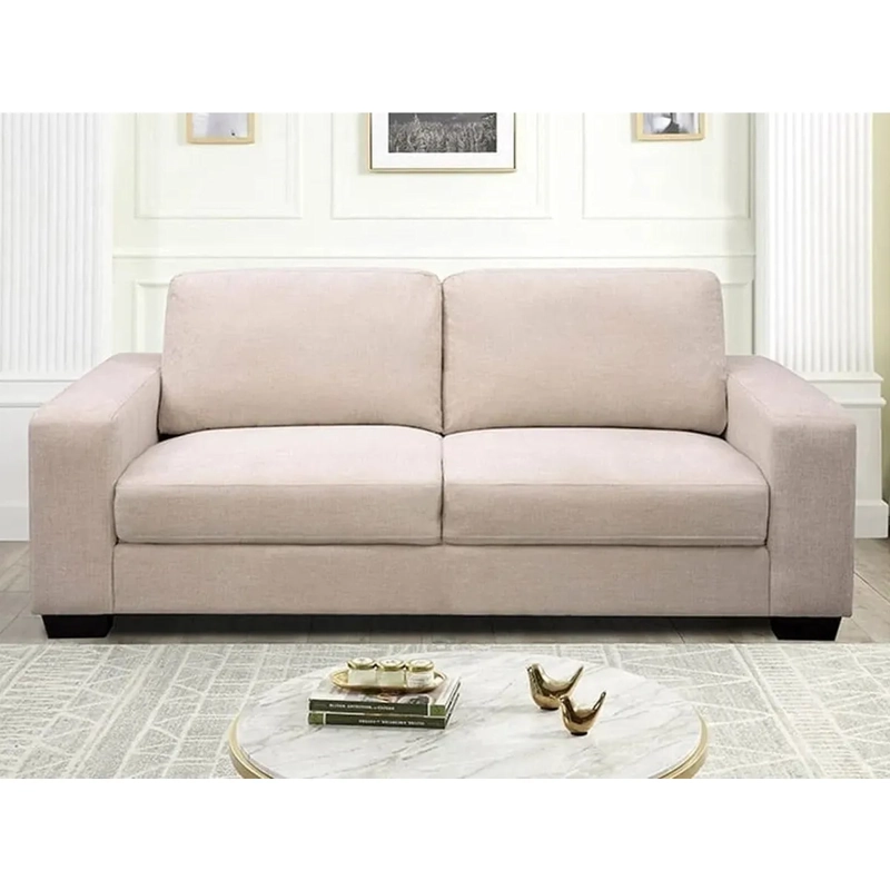 SOFÁ RIPLEY HOME PLOT 3 CUERPOS BEIGE - 4