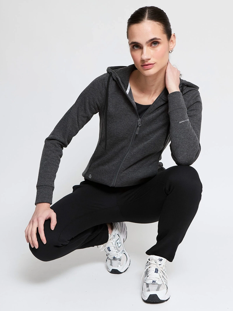 POLERÓN MUJER REVUP HOODIE ESS - 4
