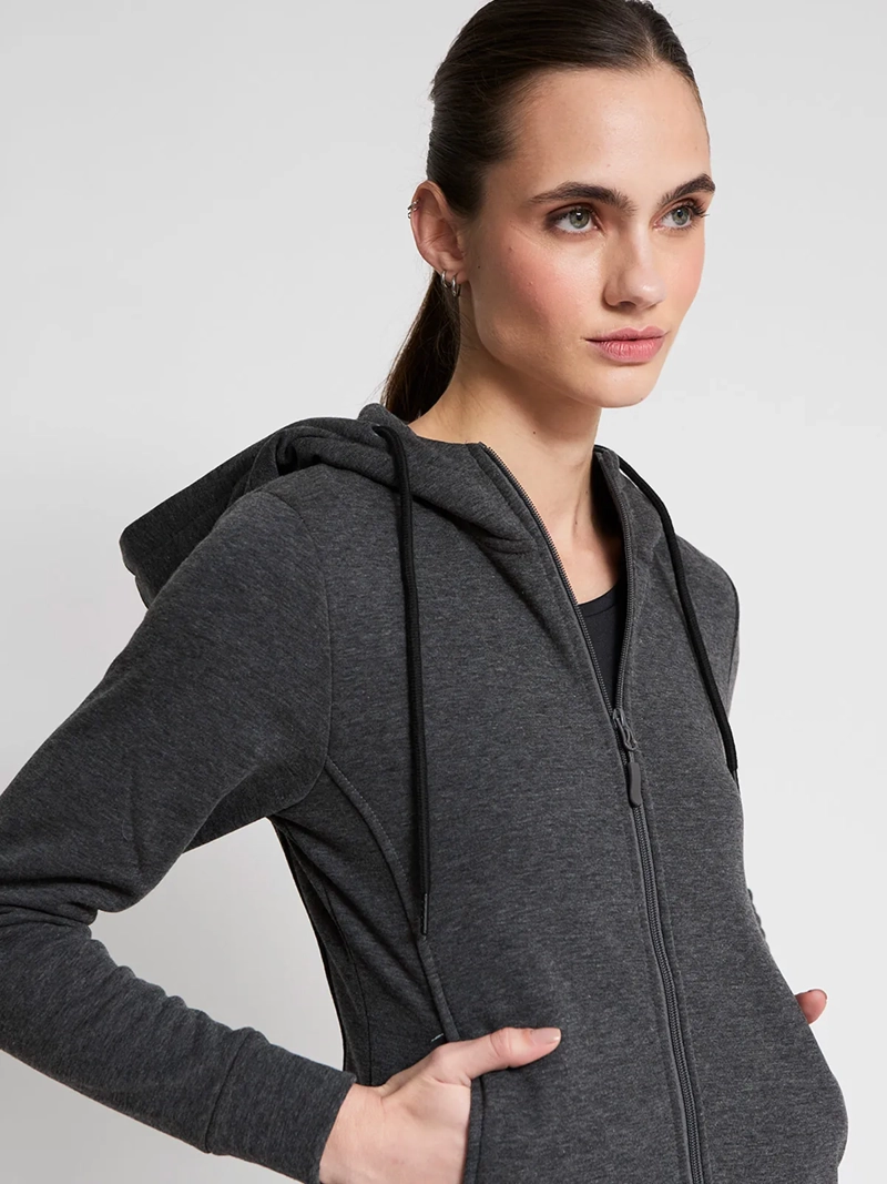 POLERÓN MUJER REVUP HOODIE ESS - 3