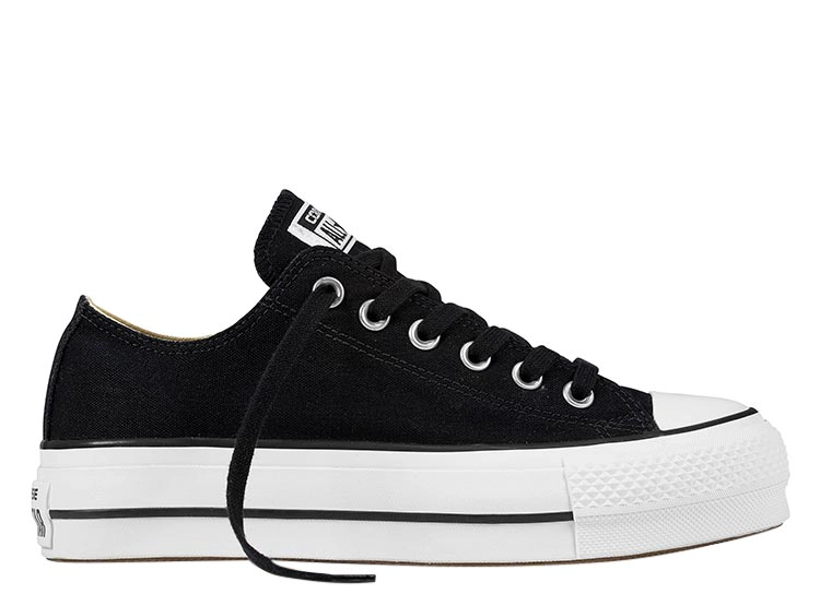 ZAPATILLAS MUJER CONVERSE URBANAS NEGRO CHUCK TAYLOR ALL STAR PLATFORM - 1