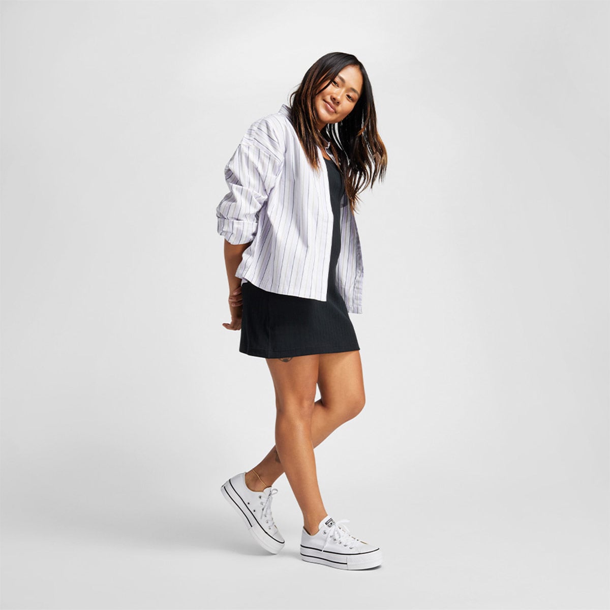 ZAPATILLAS MUJER CONVERSE URBANO BLANCO CHUCK TAYLOR ALL STAR LIFT - 5