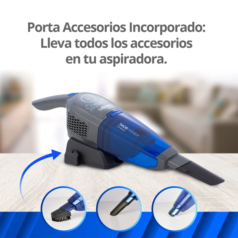 ASPIRADORA DE MANO THORBEN INALÁMBRICA PORT THOR HANDY LITHIUM - 7