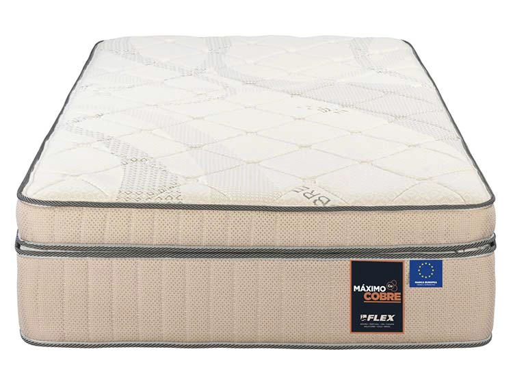 COLCHÓN FLEX MÁXIMO COBRE 1.5 PLAZAS - 1