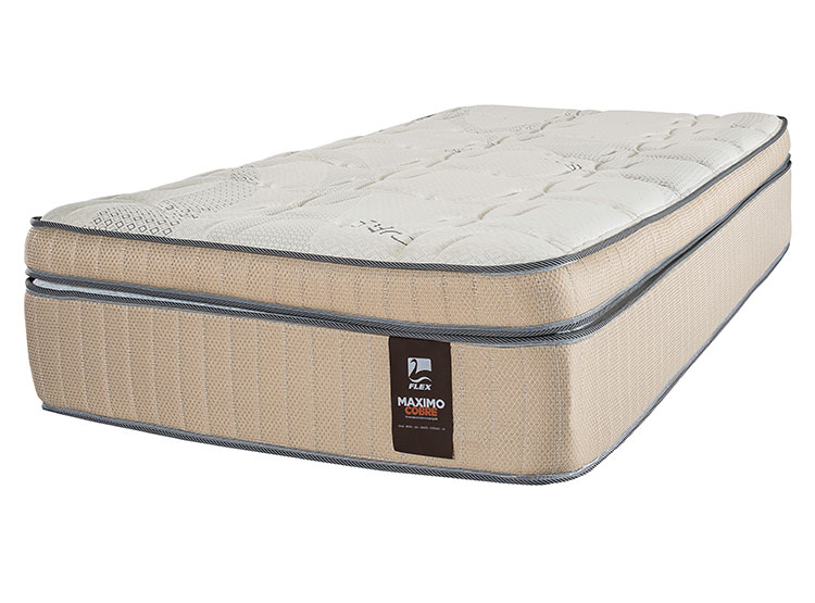 COLCHÓN FLEX MÁXIMO-R COBRE BOX 1.5 PLAZAS - 2