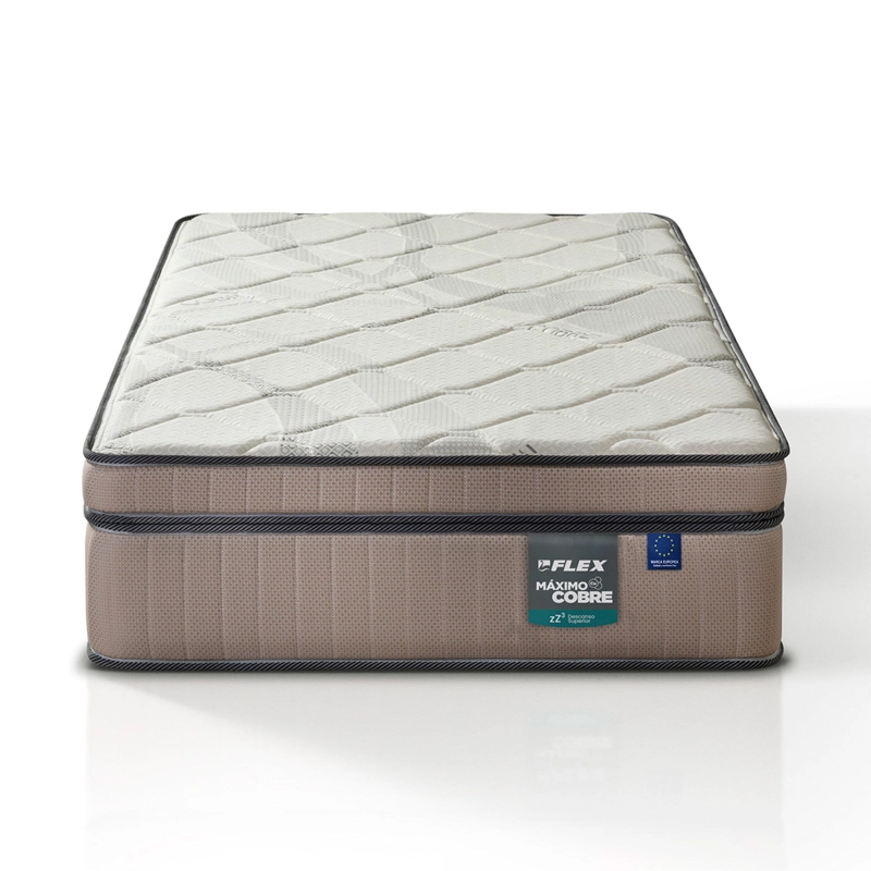 COLCHÓN FLEX MÁXIMO-R COBRE BOX 1.5 PLAZAS