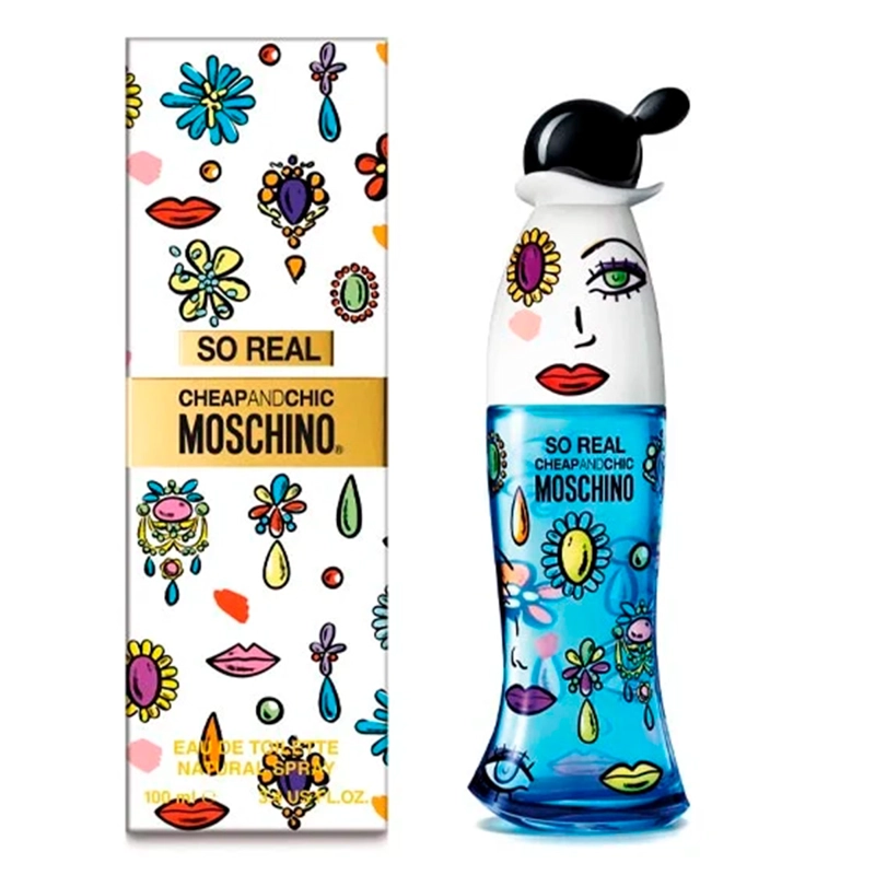 PERFUME MOSCHINO SO REAL MUJER EDT 100 ML - 2