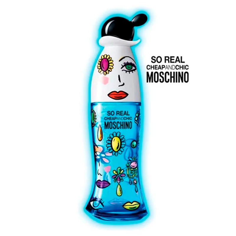 PERFUME MOSCHINO SO REAL MUJER EDT 100 ML - 3