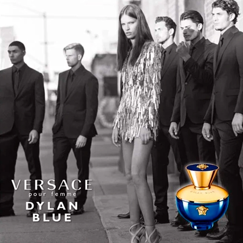 PERFUME VERSACE DYLAN BLUE FEMME MUJER EDP 50 ML - 8