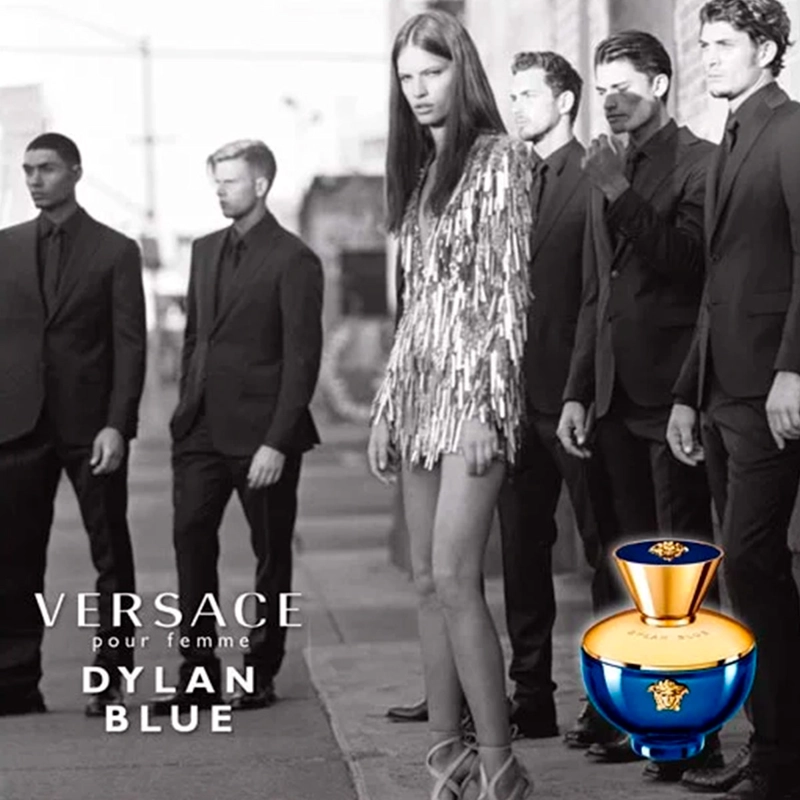 PERFUME VERSACE DYLAN BLUE FEMME MUJER EDP 100 ML - 8