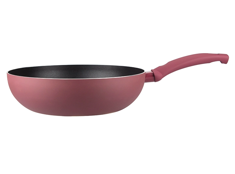 WOK MARMICOC SPRING CON TAPA GUINDA 28 CM - 3