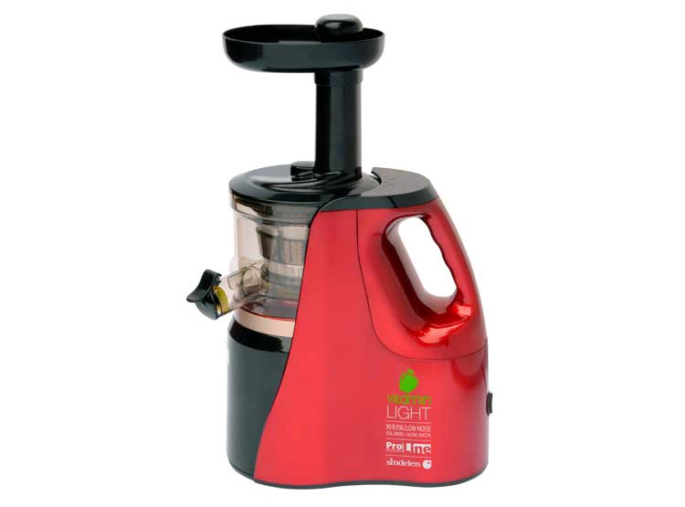 EXTRACTOR DE JUGO SINDELEN VITAMIN LIGHT EXL-200 ROJO
