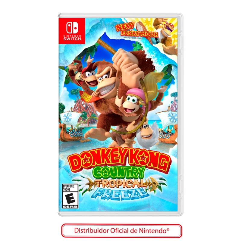 JUEGO NINTENDO SWITCH DONKEY KONG TROPICAL FREEZE - 1