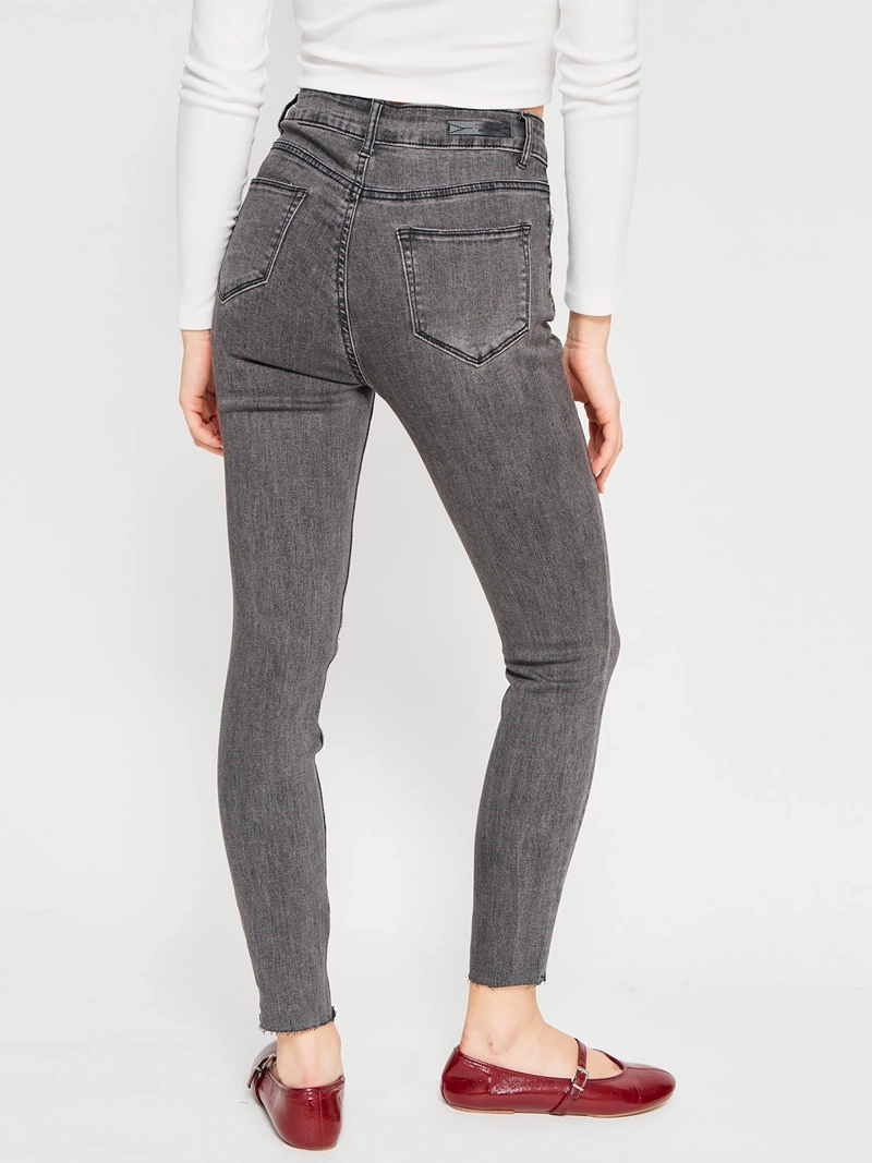 JEANS MUJER INDEX SKINNY ALGODÓN TIRO ALTO - 3