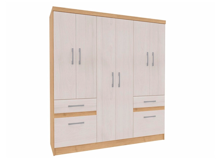 CLOSET YARDAS Y544 6 PUERTAS 4 CAJONES - 1