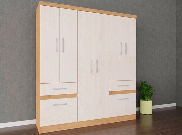 CLOSET YARDAS Y544 6 PUERTAS 4 CAJONES - 6
