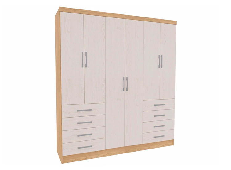 CLOSET YARDAS MODELO Y338 6 PUERTAS 8 CAJONES - 1