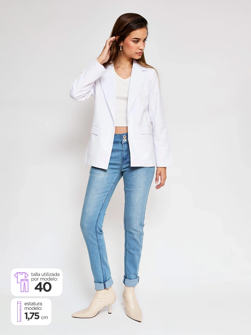 JEANS MUJER ELLUS ALGODÓN  - 1