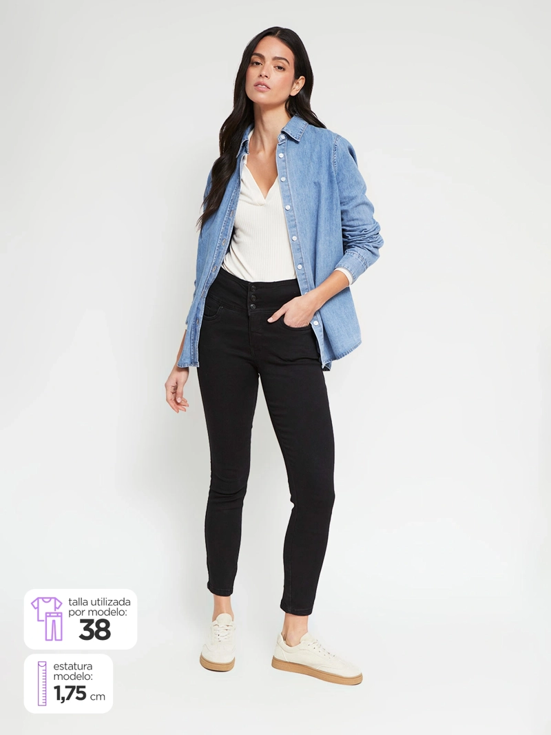 JEANS MUJER BARBADOS CURVE - 1
