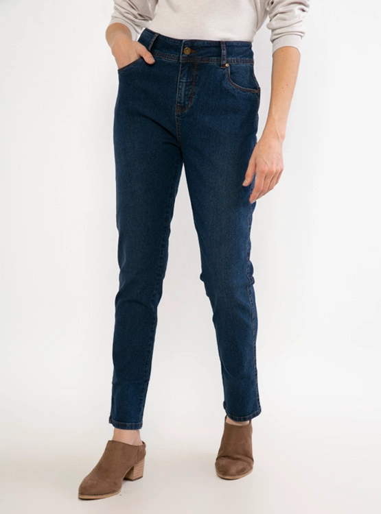 JEANS LARGO SUPER SKINNY MUJER AZIZ PITILLO - 2