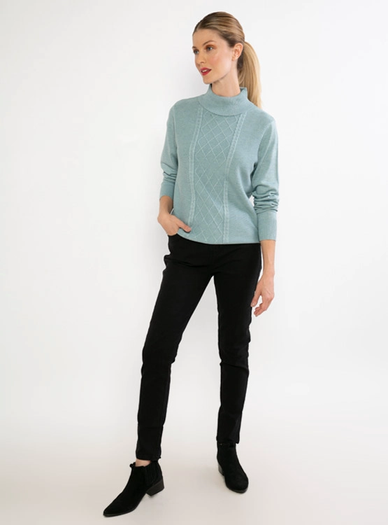 JEANS LARGO SUPER SKINNY MUJER AZIZ PITILLO - 2