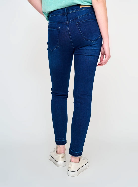 JEANS MUJER INDEX ALGODÓN TIRO MEDIO - 3