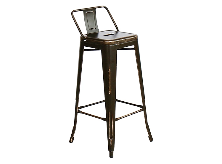 SILLA IDETEX PISO ALTO HIGH VINTAGE CAFÉ - 2