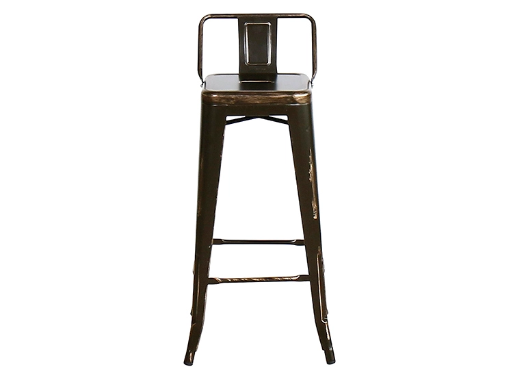 SILLA IDETEX PISO ALTO HIGH VINTAGE CAFÉ - 1