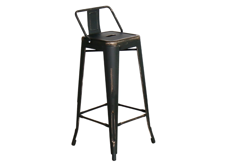 SILLA IDETEX PISO ALTO HIGH VINTAGE NEGRO - 2