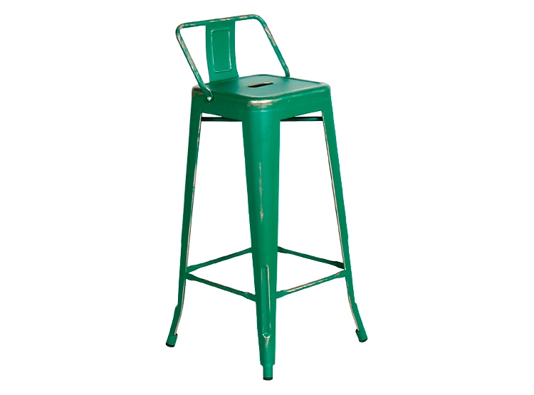 SILLA IDETEX PISO ALTO HIGH VINTAGE VERDE - 2