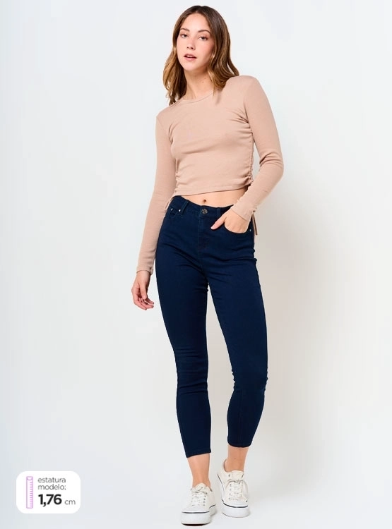 JEANS MUJER INDEX ALGODÓN - 1