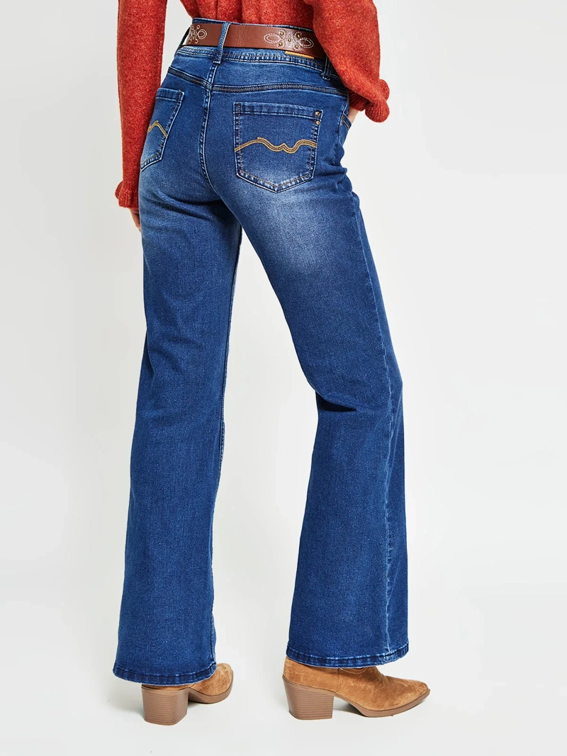 JEANS MUJER TATIENNE FLARE - 3