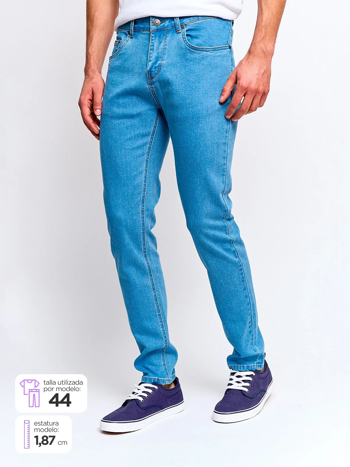 JEANS HOMBRE INDEX SKINNY - 1