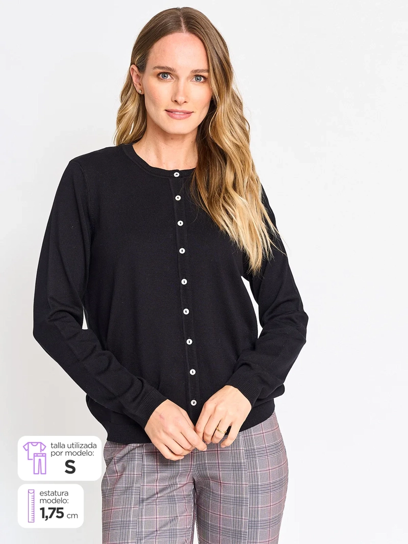 CARDIGAN MUJER AZIZ CISNE - 1