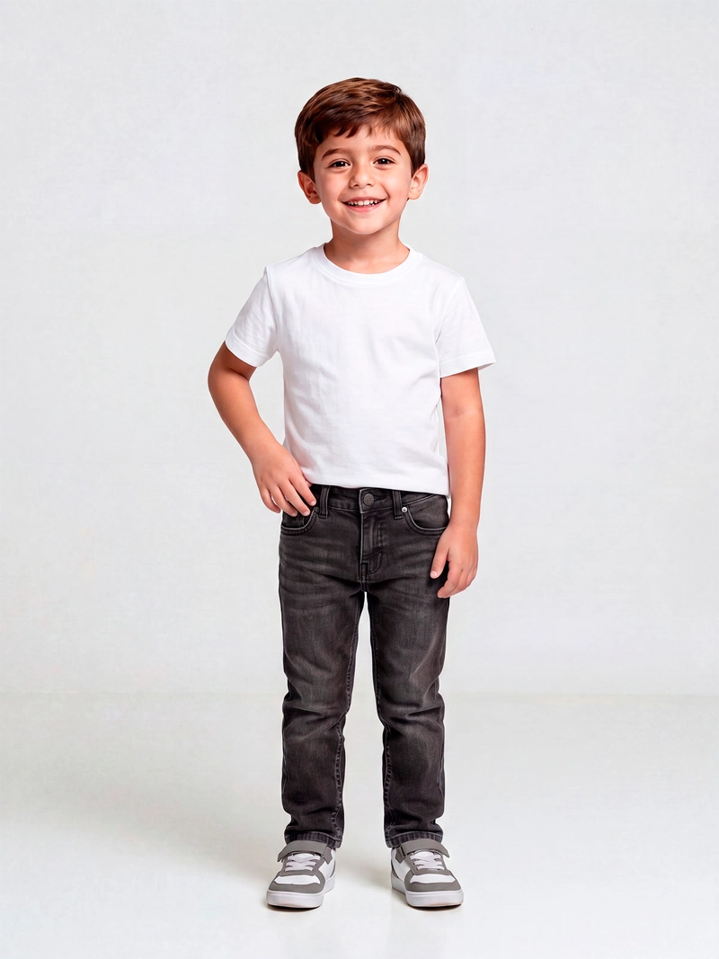 JEANS LARGO NIÑO HARVEST SKINNY - 1
