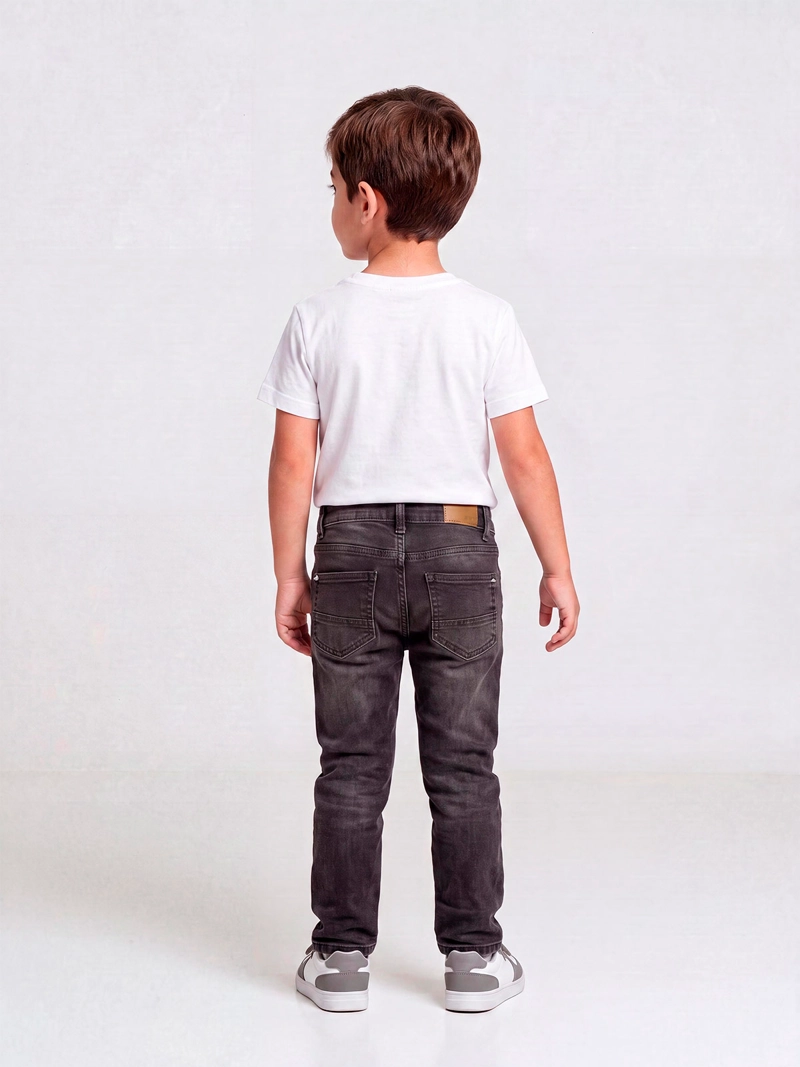 JEANS LARGO NIÑO HARVEST SKINNY - 2
