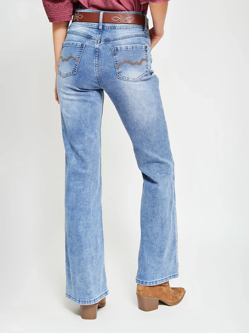 JEANS MUJER TATIENNE FLARE - 3