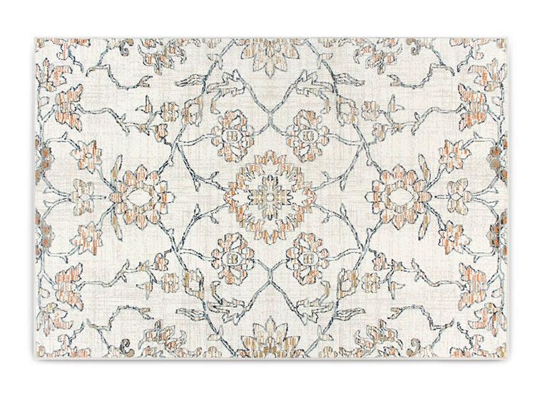 ALFOMBRA IDETEX HEATSET CLÁSICA 57X90 CM BEIGE - 1