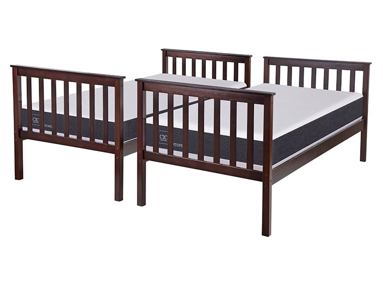 SET CIC CAMAROTE ISIDORA ISADORA 1 PLAZA MADERA + 2 COLCHONES ORTOPEDIC - 2