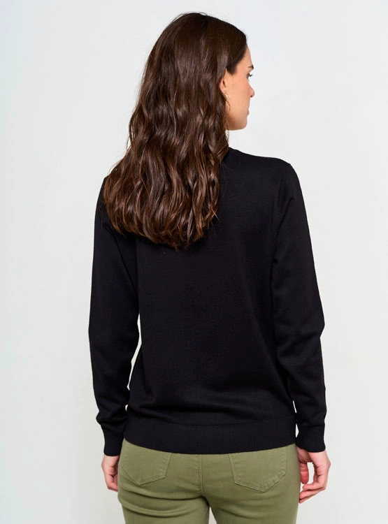 SWEATER MUJER AZIZ BÁSICO LISO - 2