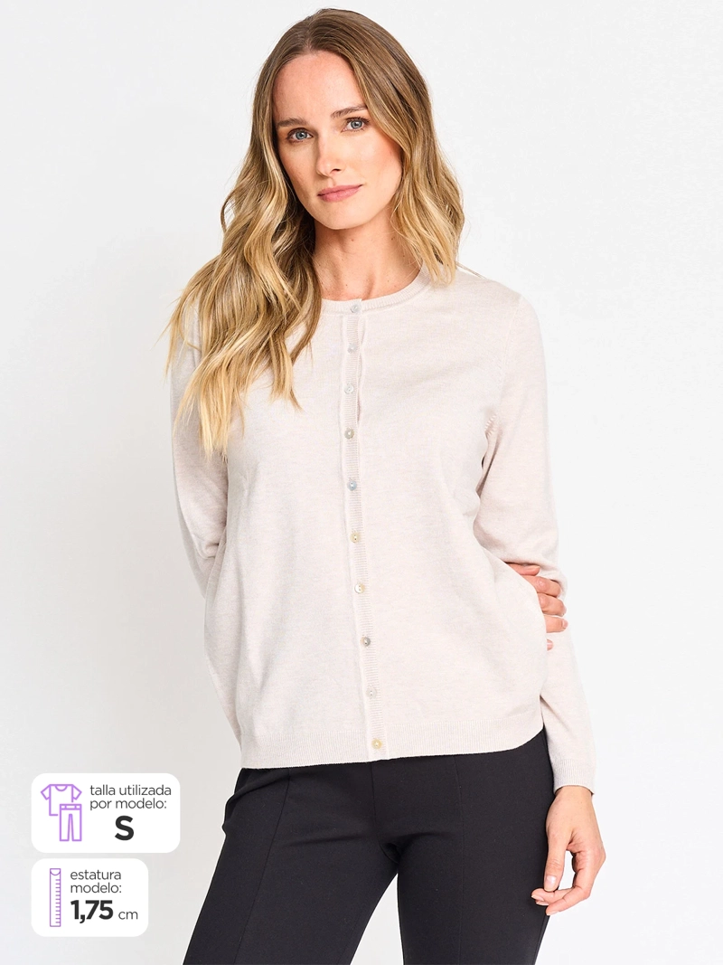 CARDIGAN MUJER AZIZ CISNE - 1