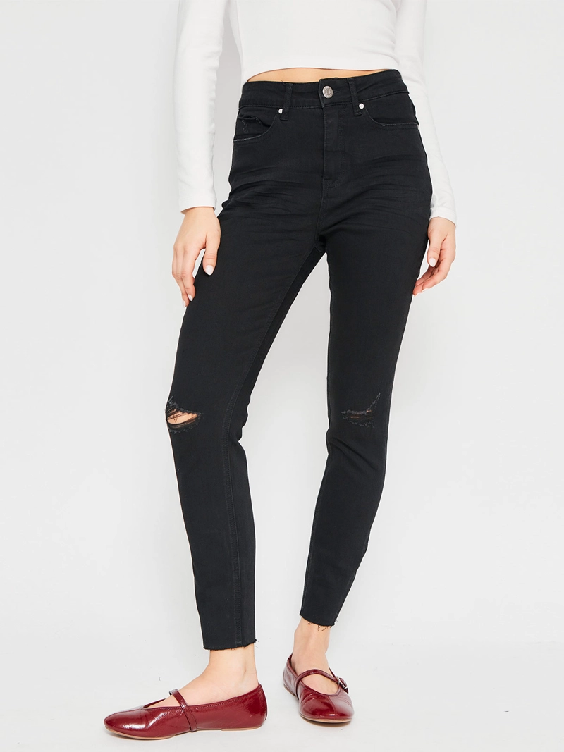 JEANS MUJER INDEX SKINNY ALGODÓN TIRO ALTO - 2