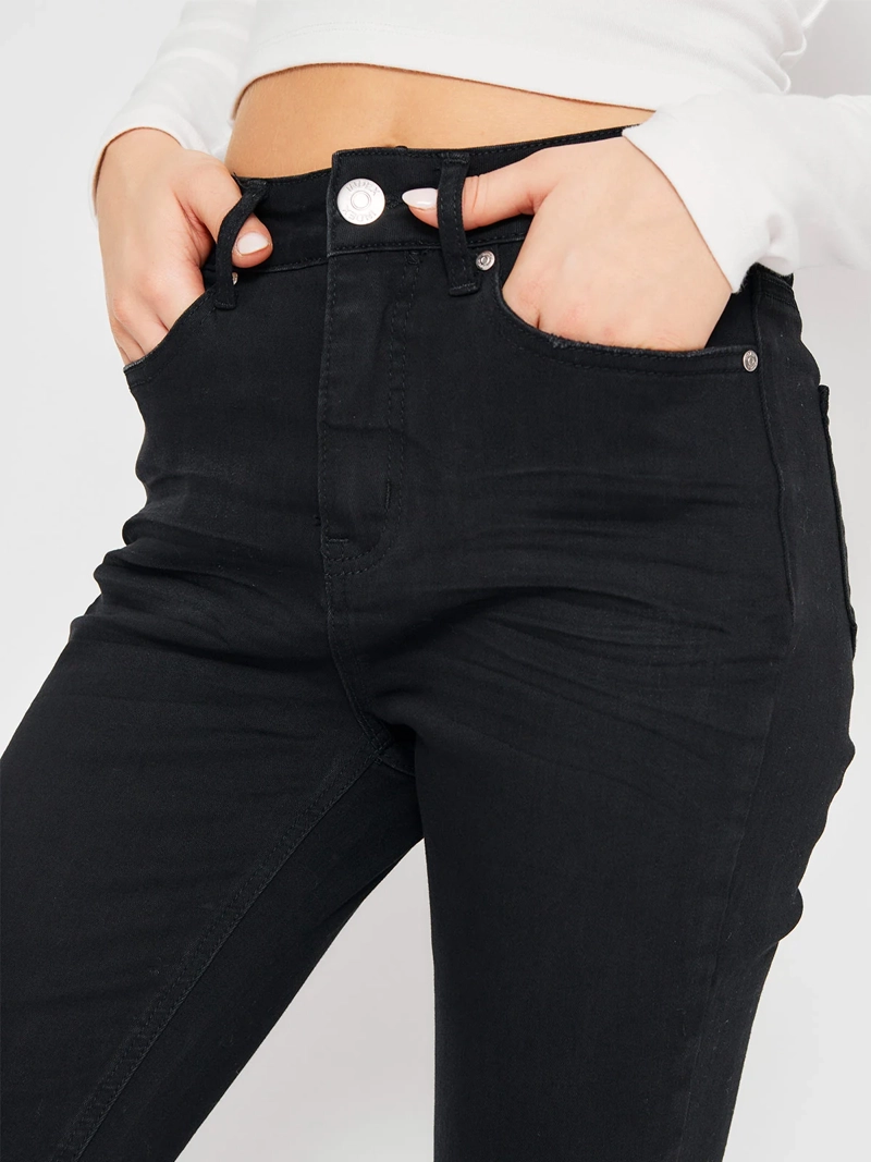 JEANS MUJER INDEX SKINNY ALGODÓN TIRO ALTO - 4