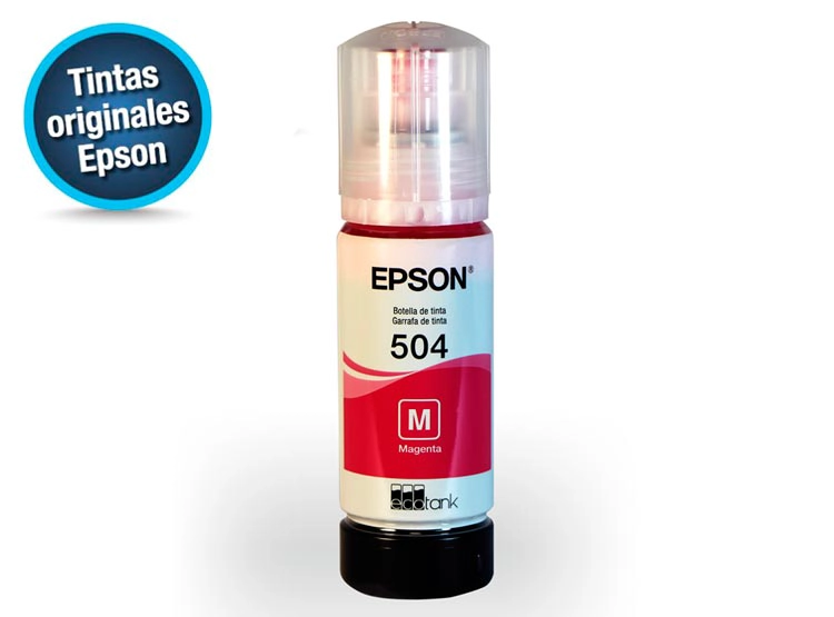 TINTA EPSON T504 MAGENTA - 1
