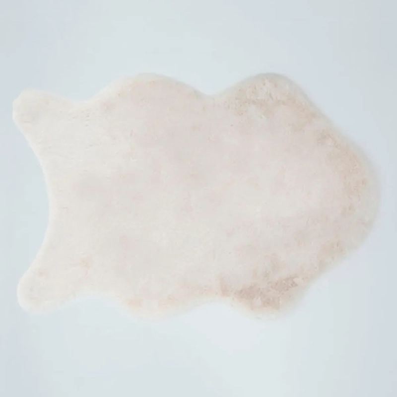 BAJADA DE CAMA RIPLEY HOME PELUDA IVORY - 1